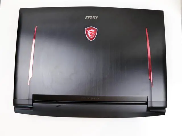 Alt view image 6 of 7 - MSI GT Series GT73 7RE Titan Gaming Laptop Intel Quad-Core i7-7820HK 17.3" Full HD, 8GB NVIDIA GeForce GTX 1070, 32GB DDR4 RAM, 512GB SSD, RGB Keyboard, Windows 11