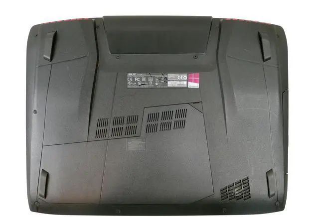 Alt view image 7 of 7 - ASUS ROG - 17.3" NVIDIA GeForce GTX 980M - Intel Core i7-4710HQ - 28GB Memory - 256 GB SSD + 1TB HDD - Blu-Ray - Windows 11 64-Bit Gaming Laptop - G751JY