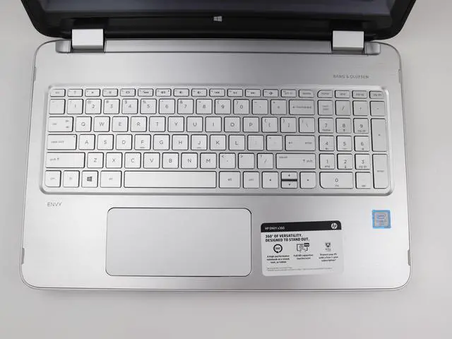 Alt view image 2 of 6 - HP Envy 15-u TOUCH x360 Laptop Intel Core i7-6500U, 12GB RAM, 512GB SSD, Full HD (1920x1080), Windows 11