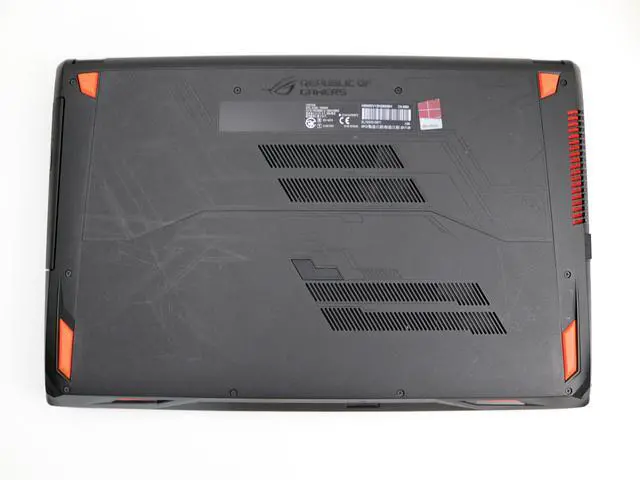 Alt view image 6 of 6 - ASUS GL753VD - 17.3" FHD Gaming Laptop Intel Core i7-7700HQ, Nvidia GTX 1050 (4GB), 16GB 2400MHz Ram, 256GB M.2 SSD, 1TB HDD, DVD/RW, Windows 11 Home, RGB Keyboard