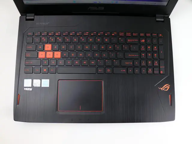 Alt view image 2 of 6 - ASUS ROG GL502VT 15.6" Gaming Laptop Intel Core i7-6700HQ 16GB DDR4 RAM 128GB SSD + 1TB HDD NVIDIA GeForce GTX 970M 3GB Windows 11