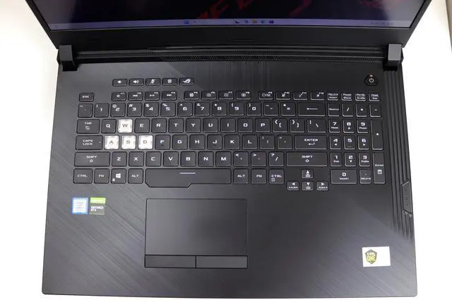 Alt view image 2 of 7 - ASUS ROG Strix G GL731GT Gaming and Entertainment Laptop (Intel i7-9750H 6-Core, 32GB RAM, 512GB PCIe SSD, 17.3" Full HD (1920x1080), NVIDIA GTX 1650, Wifi, Bluetooth, 3xUSB 3.1, 1xHDMI, Win 11 Home)