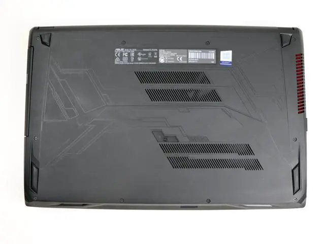 Alt view image 6 of 6 - ASUS FX73VE - 17.3" FHD Gaming Laptop Intel Core i7-7700HQ, Nvidia GTX 1050 Ti (4GB), 16GB DDR4 RAM, 512GB M.2 SSD, DVD/RW, Windows 11 Home, Backlit Keyboard