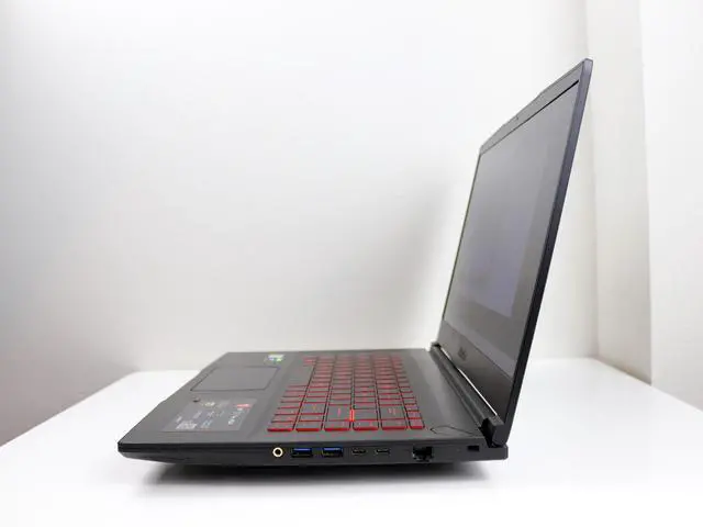 Alt view image 3 of 6 - MSI GF65 Thin Gaming & Entertainment Laptop (Intel i7-9750H 6-Core, 16GB RAM, 512GB m.2 SATA SSD, 15.6" Full HD (1920x1080) 144hz, NVIDIA GTX 1660 Ti 6GB, Bluetooth, Webcam, 2xUSB 3.2, Win 11 Home)