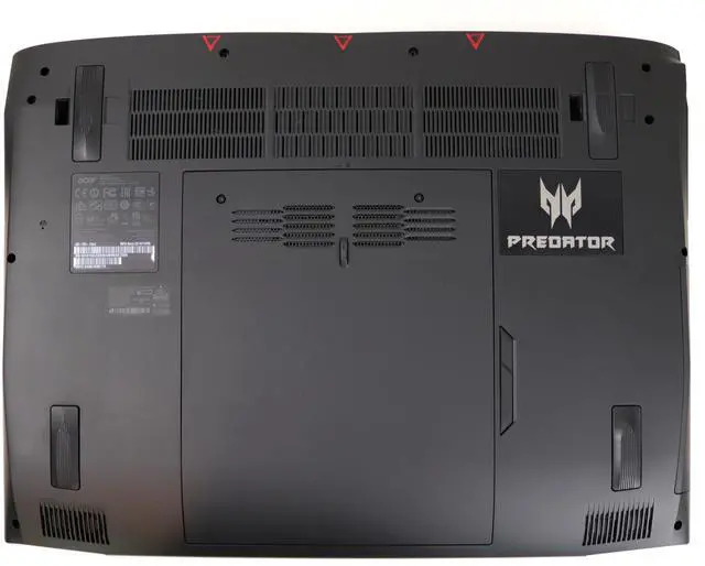 Alt view image 7 of 7 - Acer America Predator 17 - 17.3" Full HD - Intel Core i7-6700HQ - 6GB GeForce GTX 1060 - 16GB Memory - 256GB SSD + 1TB HDD - Windows 11 Home 64-Bit