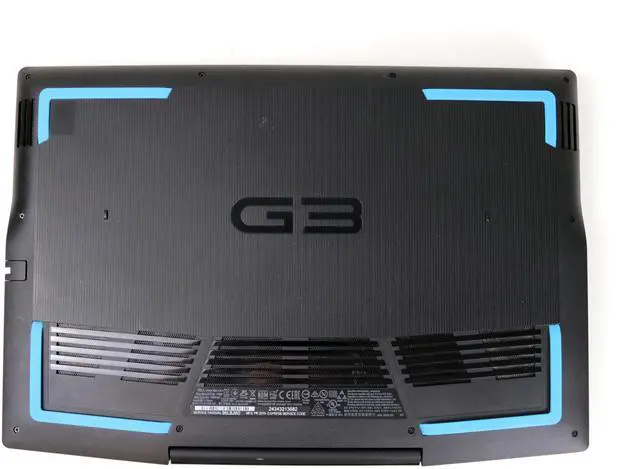 Alt view image 6 of 6 - Dell G3 Notebook, 15.6" FHD Display, Intel Core i5-9300H, 8GB RAM, 512GB NVMe SSD, 6GB NVIDIA GeForce GTX 1660 Ti, HDMI, Micro DP, Card Reader, Wi-Fi, Bluetooth, Windows 11