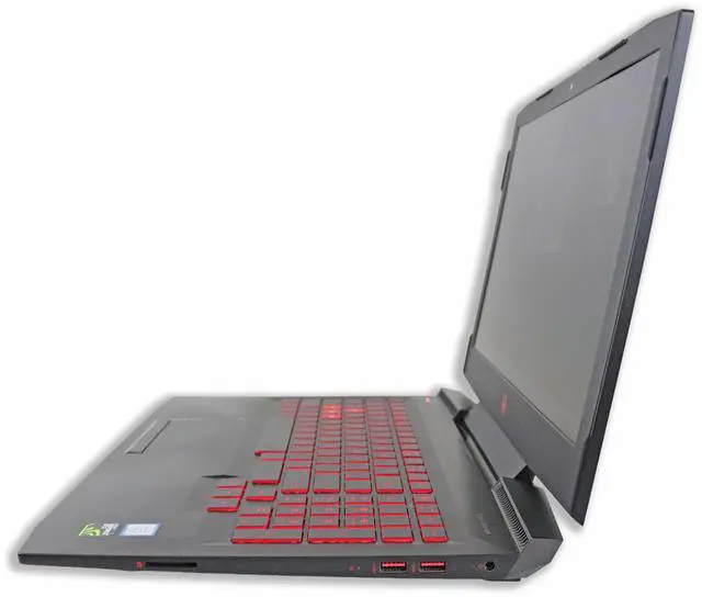 Alt view image 3 of 6 - HP OMEN 15.6" IPS 1920x1080 Gaming Laptop, Intel Core i7-7700HQ quad-core 2.8GHz, NVIDIA GeForce GTX 1050 4GB, 16GB RAM, 512GB SSD, Windows 11