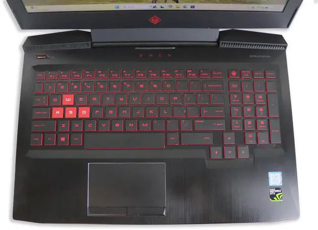 Alt view image 2 of 6 - HP OMEN 15.6" IPS 1920x1080 Gaming Laptop, Intel Core i7-7700HQ quad-core 2.8GHz, NVIDIA GeForce GTX 1050 4GB, 16GB RAM, 512GB SSD, Windows 11