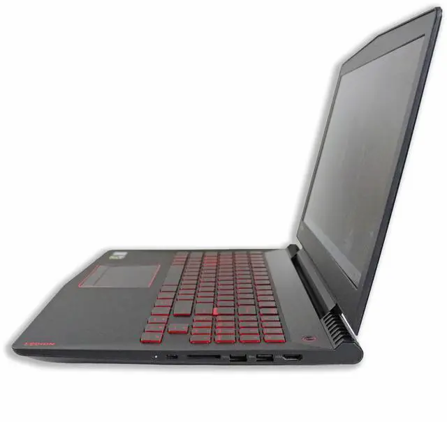 Alt view image 3 of 6 - Lenovo Legion Y520 Gaming Laptop PC 15.6" FHD Display Intel i7-7700HQ CPU 16GB DDR4 RAM 512 GB SSD NVIDIA GeForce GTX 1050 Ti Backlit-Keyboard 802.11AC Dolby Audio Windows 11