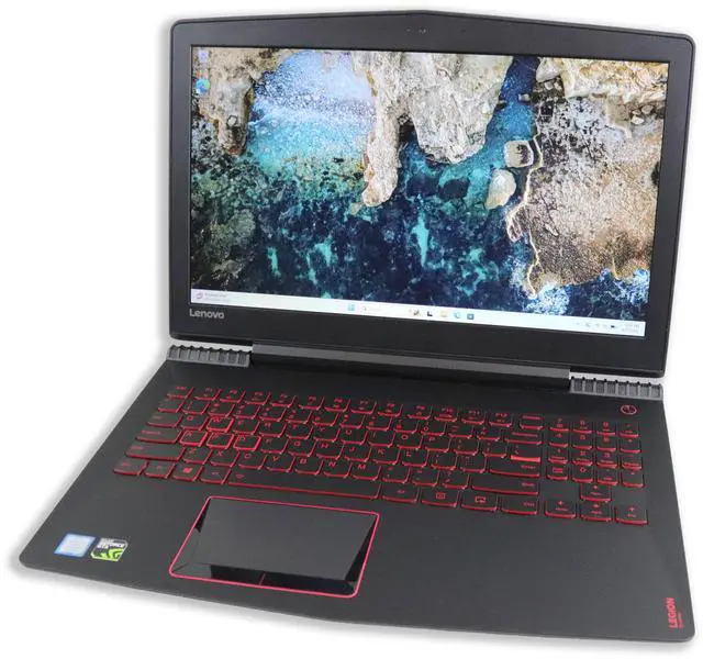 Main image of Lenovo Legion Y520 Gaming Laptop PC 15.6" FHD Display Intel i7-7700HQ CPU 16GB DDR4 RAM 512 GB SSD NVIDIA GeForce GTX 1050 Ti Backlit-Keyboard 802.11AC Dolby Audio Windows 11