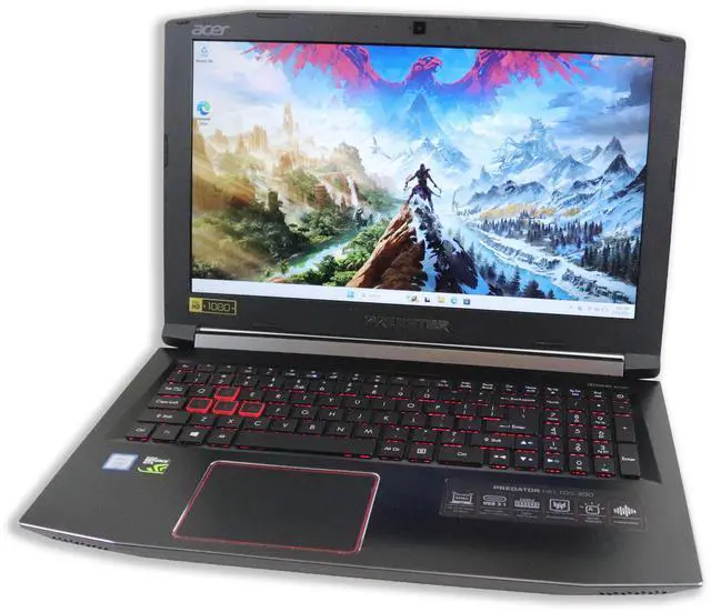 Main image of Acer America Predator Helios 300 G3-571-77QK 15.6" IPS Intel Core i7 7th Gen 7700HQ (2.80 GHz), 6GB NVIDIA GeForce GTX 1060, 16GB DDR4 Memory, 512GB SSD + 1TB HDD, Windows 11 Gaming Laptop