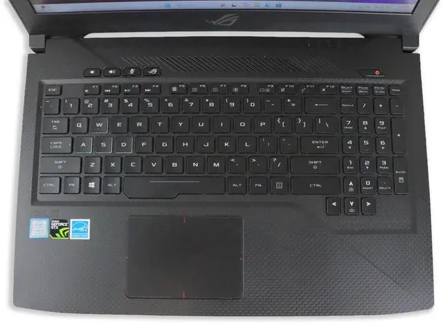 Alt view image 2 of 7 - Asus GL503GE Strix Scar 15.6" Full HD Intel Core i7-8750H NVIDIA GTX 1050Ti 16GB DDR4 256GB SSD + 1TB HDD Windows 11