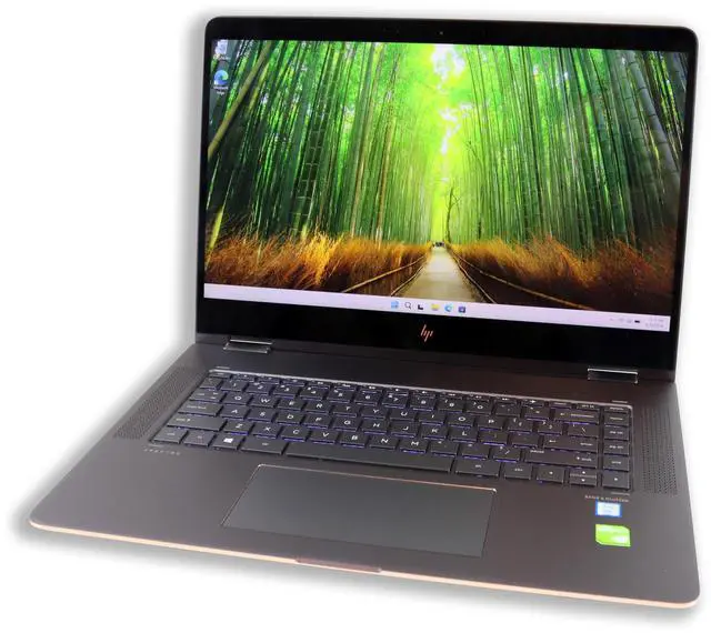 Main image of HP Spectre x360 BL012DX 2-in-1 15.6" 4K Touch-Screen Laptop - Core i7-7500U, 512GB SSD, 16 GB DDR4, GeForce 940MX, Windows 11