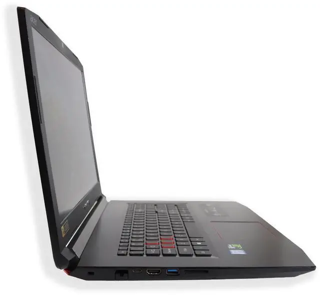 Alt view image 4 of 6 - Acer America Predator Helios 300 PH317-51 17.3" Intel Core i7 7th Gen 7700HQ (2.80 GHz) NVIDIA GeForce GTX 1060 16 GB Memory 1TB SSD Windows 11 Home 64-Bit Gaming Laptop