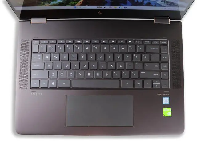 Alt view image 2 of 7 - HP Spectre x360 15-BL000 2-in-1 15.6" 4K Touch-Screen Laptop - Core i7-8550U, 360GB SSD, 12GB DDR4, NVIDIA GeForce MX 150, Windows 11
