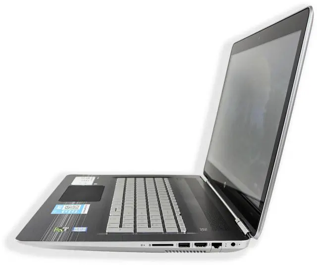 Alt view image 3 of 7 - HP 17-ab067nr Gaming Laptop Intel Core i7-6700HQ 2.6 GHz, 16GB DDR4 RAM, 256GB SSD + 1TB HDD 17.3" Windows 11 Home