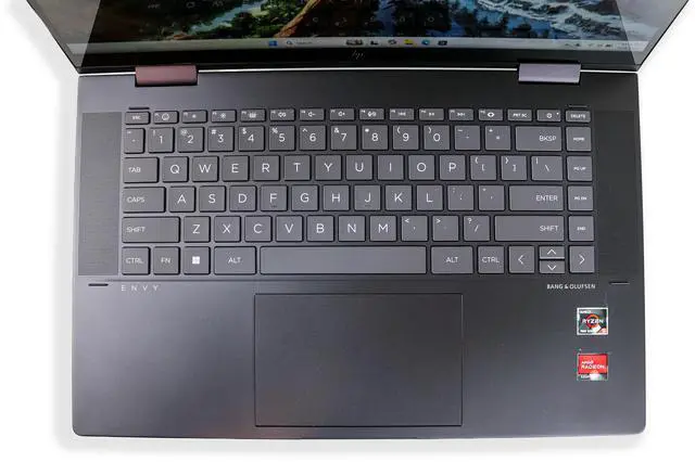 Alt view image 2 of 7 - HP Envy x360 Touch 15.6 Notebook AMD Ryzen 5 7530U 8GB DDR4 256GB SSD Full HD 15-fh000