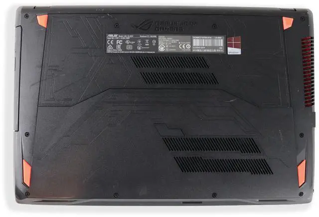 Alt view image 7 of 7 - ASUS GL553VE 15.6" Full HD Gaming Laptop Intel Core i7-7700HQ 16GB RAM 256GB SSD+1TB HDD NVIDIA GTX 1050 Ti Windows 11