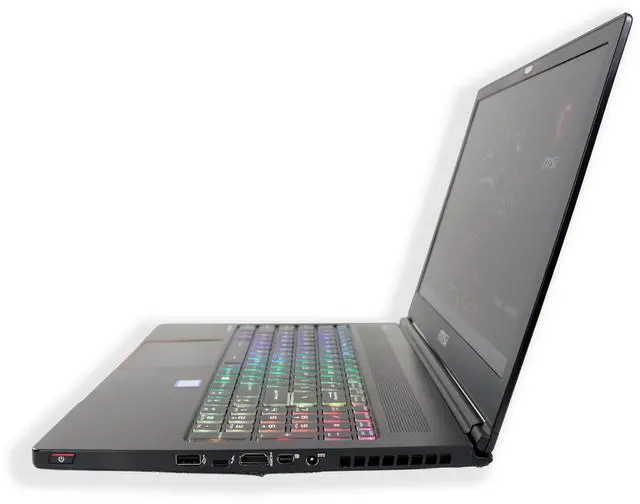 Alt view image 3 of 6 - MSI GS63 Stealth Pro 15.6" Full HD Gaming Laptop (Intel Core i7-8750H, 16GB RAM Memory, 1TB SSD, Nvidia GeForce GTX 1060 Graphics, Windows 11 Home)