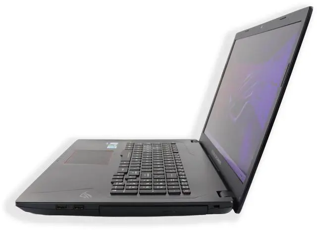 Alt view image 3 of 6 - ASUS STRIX - 17.3" - Intel Core i7 7th Gen 7700HQ (2.80GHz) - NVIDIA GeForce GTX 1050 Ti - 16GB DDR4 - 1TB SSD + 1TB HDD - Full HD (1920x1080) - RGB keyboard - Windows 11 - Gaming Laptop (GL753VE )