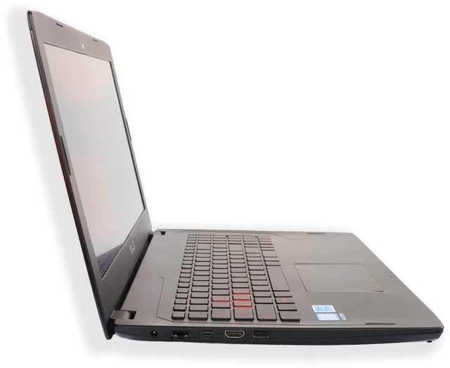 Alt view image 4 of 6 - ASUS FX502V 15.6 Gaming Laptop Intel Core i7-7700HQ 16GB RAM 512GB SSD + 1TB HDD NVIDIA GeForce GTX 1050 Windows 11