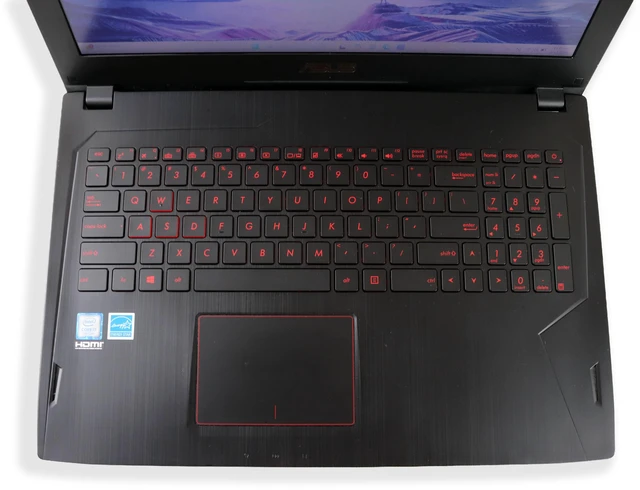 Alt view image 2 of 6 - ASUS FX502V 15.6 Gaming Laptop Intel Core i7-7700HQ 16GB RAM 512GB SSD + 1TB HDD NVIDIA GeForce GTX 1050 Windows 11