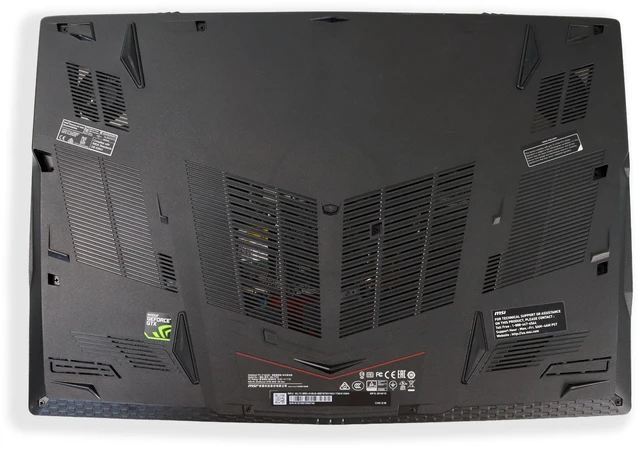 Alt view image 7 of 7 - MSI GAMING 17.3 GL73 QHD (2560x1440) 120Hz Intel Six-Core i7-8750H 16GB DDR4 512GB SSD NVIDIA GeForce GTX 1050 Ti