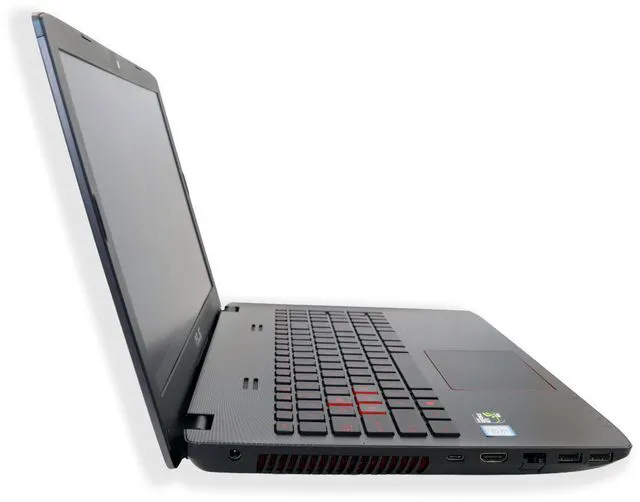 Alt view image 4 of 6 - ASUS ROG GL552VW Gaming Laptop - Intel Core i7-6700HQ, NVIDIA GeForce GTX 960M 2GB GDDR5, 15.6 Full HD IPS Display, 128GB Performance SSD + 1TB HDD, 16GB DDR4 RAM, Windows 11 Home