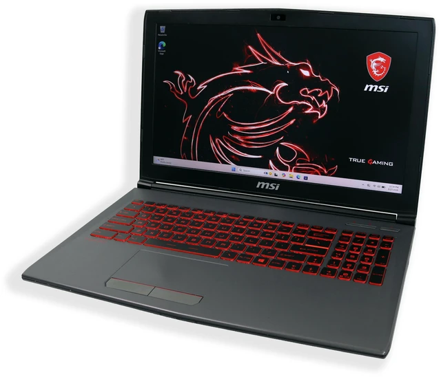 Main image of MSI 15.6 GV62 Full HD Intel Core i7-8750H 16GB RAM 256GB SSD + 1TB HDD NVIDIA GeForce GTX 1050 Ti Windows 11