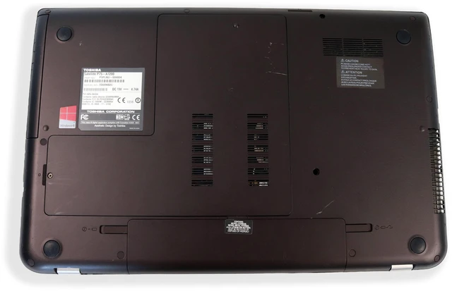 Alt view image 6 of 6 - TOSHIBA P75-A 17.3" Full HD (1920x1080) Laptop Intel Quad-Core i7-4700MQ 16GB RAM 128GB SSD + 1TB HDD Windows 11