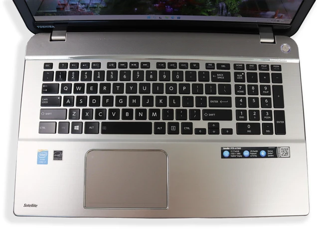 Alt view image 2 of 6 - TOSHIBA P75-A 17.3" Full HD (1920x1080) Laptop Intel Quad-Core i7-4700MQ 16GB RAM 128GB SSD + 1TB HDD Windows 11