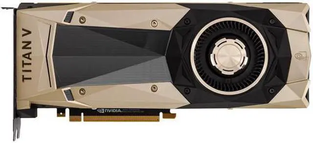 Alt view image 3 of 3 - NVIDIA TITAN V Graphic Card - 1.20 GHz Core - 1.46 GHz Boost Clock - 12 GB HBM2 - Dual Slot Space Required