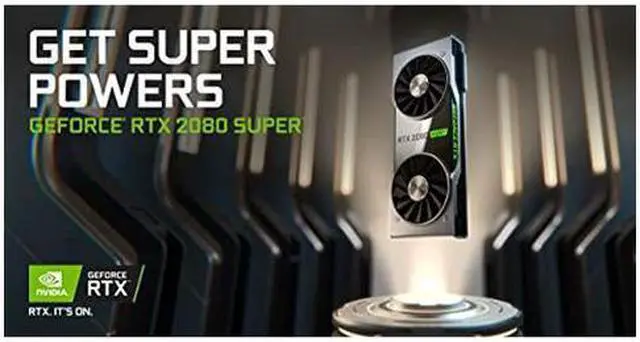 Alt view image 4 of 7 - NVIDIA - NVIDIA GeForce RTX 2080 Super 8GB GDDR6 PCI Express 3.0 Graphics Card - Black/Silver 9001G1802540000