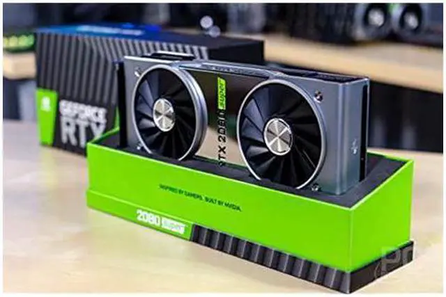 Alt view image 5 of 7 - NVIDIA - NVIDIA GeForce RTX 2080 Super 8GB GDDR6 PCI Express 3.0 Graphics Card - Black/Silver 9001G1802540000