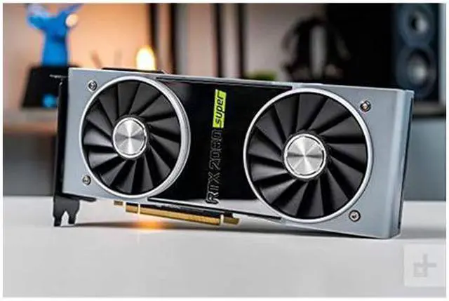 Alt view image 6 of 7 - NVIDIA - NVIDIA GeForce RTX 2080 Super 8GB GDDR6 PCI Express 3.0 Graphics Card - Black/Silver 9001G1802540000