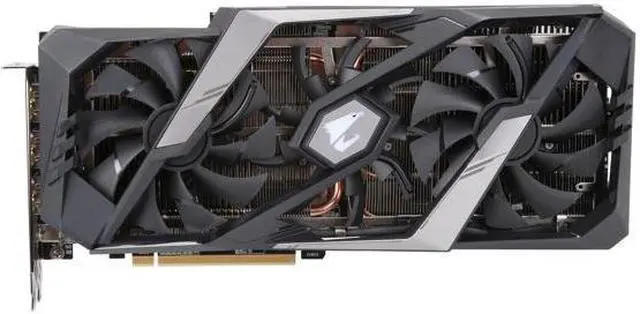 Alt view image 2 of 6 - GIGABYTE AORUS GeForce RTX 2080 Ti 11GB GDDR6 PCI Express 3.0 x16 SLI Support ATX Video Card GV-N208TAORUS-11GC
