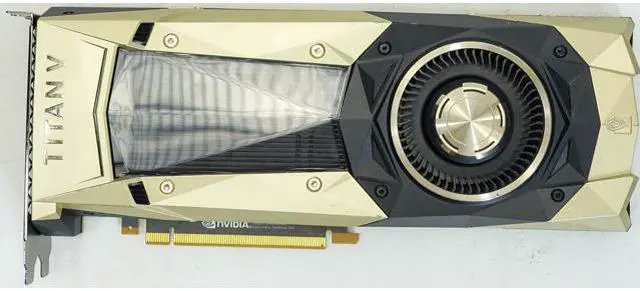 Alt view image 3 of 8 - NVidia GeForce Titan V Volta Blower 12GB HBM2 900-1G500-2500-000 Video Graphic Card GPU
