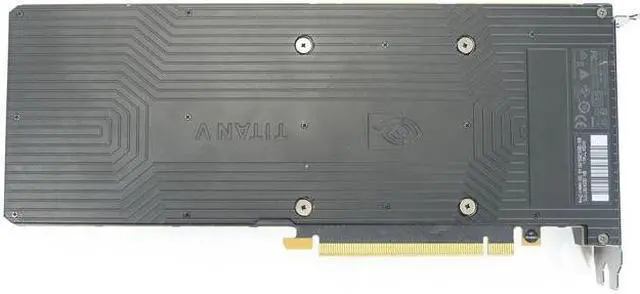 Alt view image 6 of 8 - NVidia GeForce Titan V Volta Blower 12GB HBM2 900-1G500-2500-000 Video Graphic Card GPU