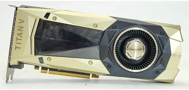 Alt view image 4 of 8 - NVidia GeForce Titan V Volta Blower 12GB HBM2 900-1G500-2500-000 Video Graphic Card GPU