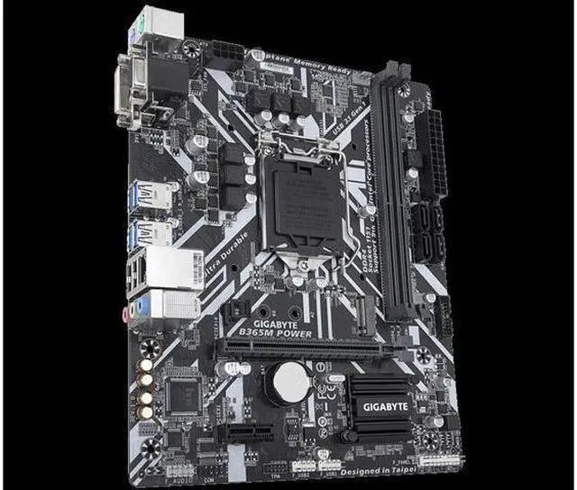 Alt view image 3 of 4 - GIGABYTE B365M POWER DDR4 LGA1151 8th/9th POWER Ultra Durable motherboard with GIGABYTE 8118 Gaming LAN, PCIe Gen3 x4 M.2, Smart Fan 5, Anti-Sulfur Resistors, CEC 2019 ready