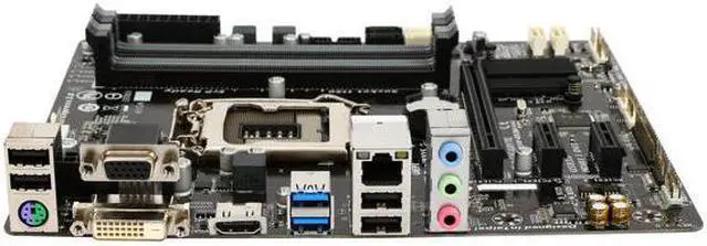 Alt view image 2 of 5 - GIGABYTE GA-B85M-DS3H (rev. 3.0) LGA 1150 Intel B85 HDMI SATA 6Gb/s USB 3.0 Micro ATX Intel Motherboard