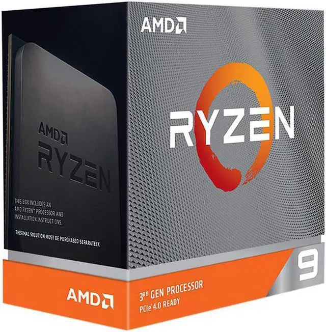 Alt view image 3 of 3 - AMD Ryzen 9 3900XT - Ryzen 9 3rd Gen 12-Core 3.8 GHz Socket AM4 105W Desktop Processor - 100-100000277WOF