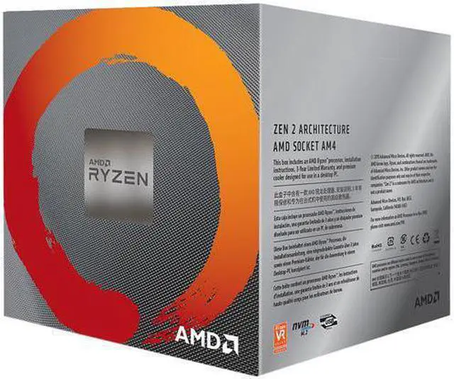 Alt view image 4 of 7 - AMD Ryzen 7 3rd Gen - RYZEN 7 3800X Matisse (Zen 2) 8-Core 3.9 GHz (4.5 GHz Max Boost) Socket AM4 105W 100-100000025BOX Desktop Processor