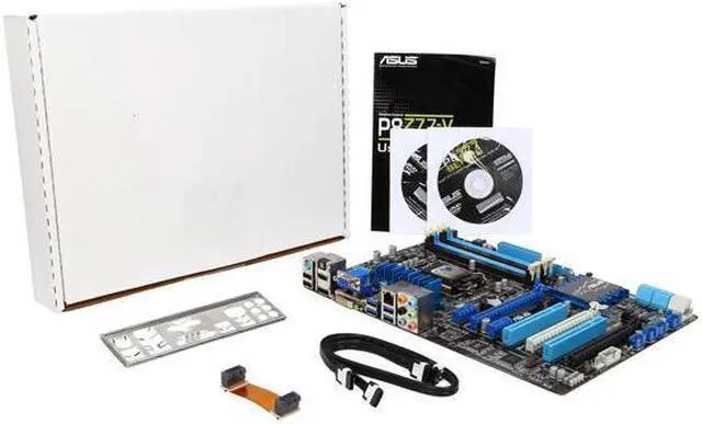 Alt view image 5 of 7 - ASUS P8Z77-V LK-R LGA 1155 Intel Z77 HDMI SATA 6Gb/s USB 3.0 ATX Intel Motherboard with UEFI BIOS - Certified - Grade A