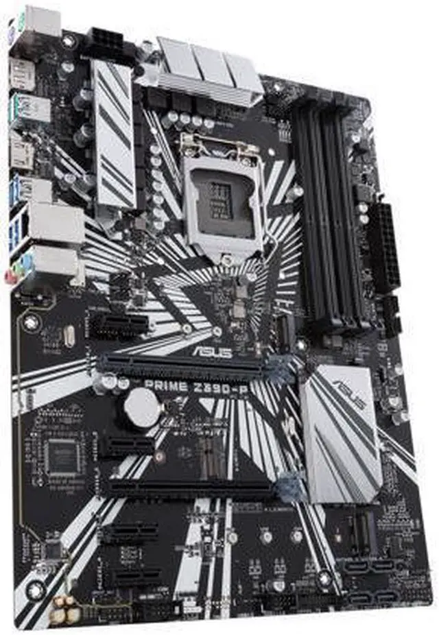 Alt view image 3 of 7 - ASUS Prime Z390-P LGA 1151 (300 Series) Intel Z390 SATA 6Gb/s ATX Intel Motherboard for Cryptocurrency Mining (BTC) with Above 4G Decoding, 6 x PCIe Slot and USB 3.1 Gen2