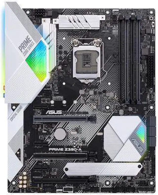 Alt view image 2 of 7 - ASUS Prime Z390-A LGA 1151 (300 Series) Intel Z390 SATA 6Gb/s ATX Intel Motherboard