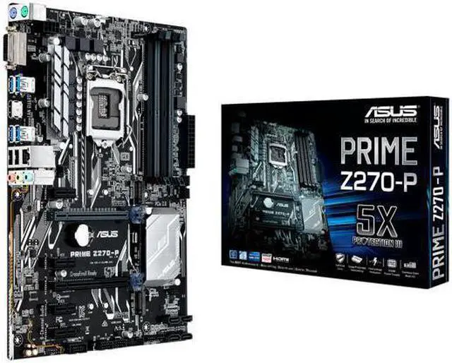 Alt view image 6 of 7 - ASUS PRIME Z270-P LGA 1151 Intel Z270 HDMI SATA 6Gb/s USB 3.0 ATX Motherboards - Intel