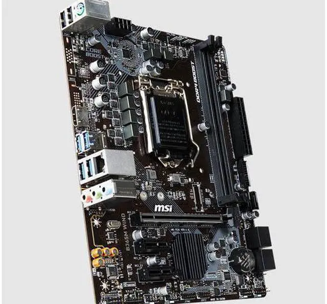 Main image of MSI B365M WIND Motherboard DDR4 Supports 9/8 th Intel Core/ Pentium Gold / Celeron smart processors for LGA 1151 socket