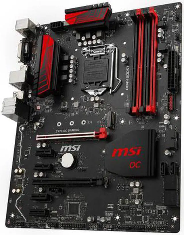 Alt view image 4 of 7 - MSI Z370 OC GAMING LGA 115 Intel Z370 SATA 6Gb/s USB 3.1 ATX Intel Motherboard
