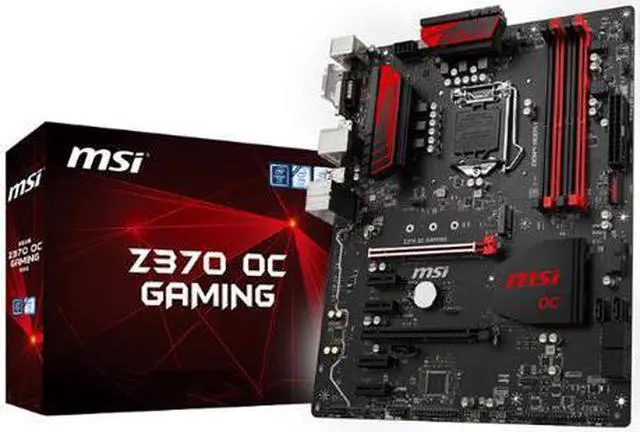 Main image of MSI Z370 OC GAMING LGA 115 Intel Z370 SATA 6Gb/s USB 3.1 ATX Intel Motherboard